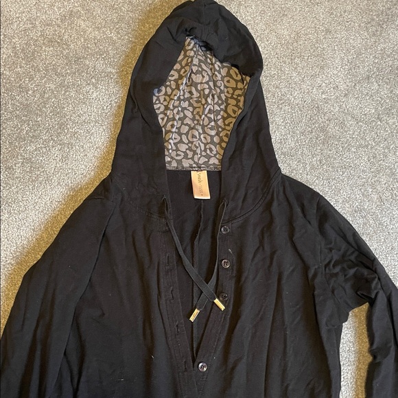 Smash + Tess Black and Gray Patterned Jumpsuit - Picture 3 of 5